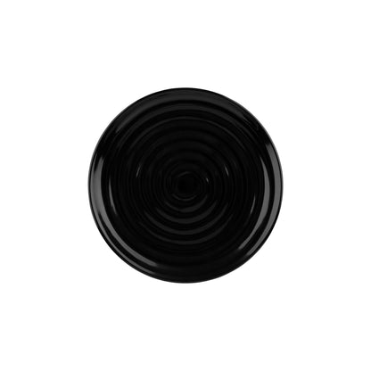 G.E.T. | Milano Round Plate, 15", Black Melamine (6-pack)