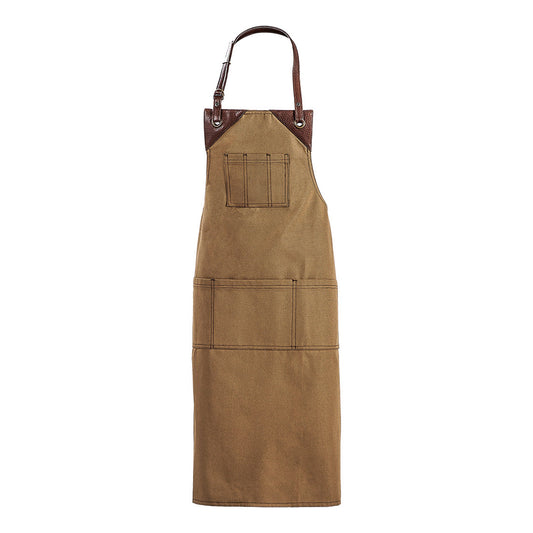 Blackwood | Templeton 3 Pocket Bib Apron, Camel Canvas