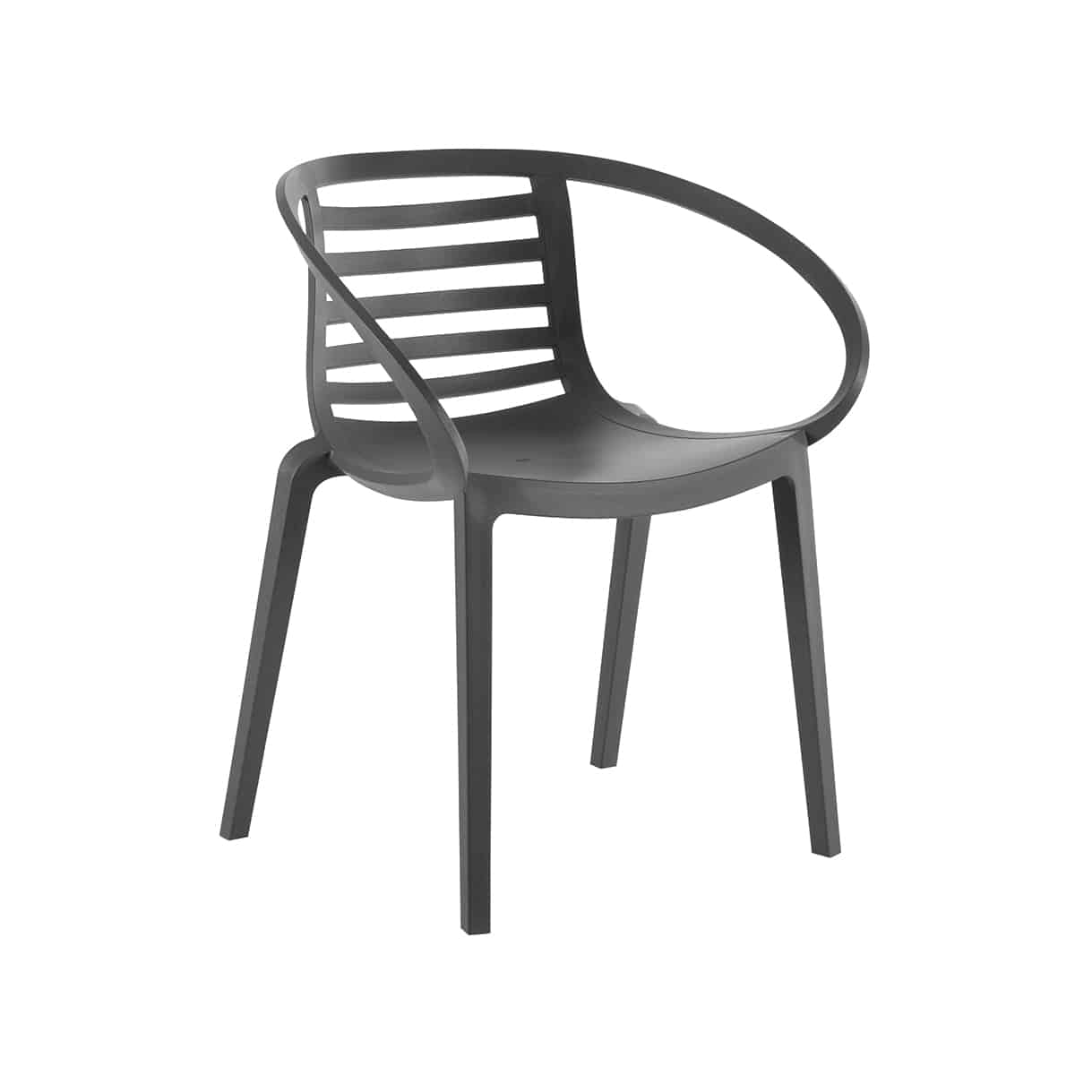 Papatie | Fauteuil Mambo, anthracite (paquet de 4)