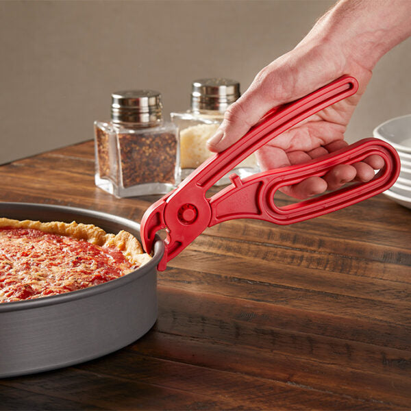 American Metalcraft | Pizza Pan Gripper, 8.25", Red Nylon