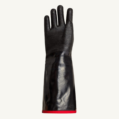 Superior Glove | Chemstop Heavy Duty Neoprene Fryer Gloves, 18", Black