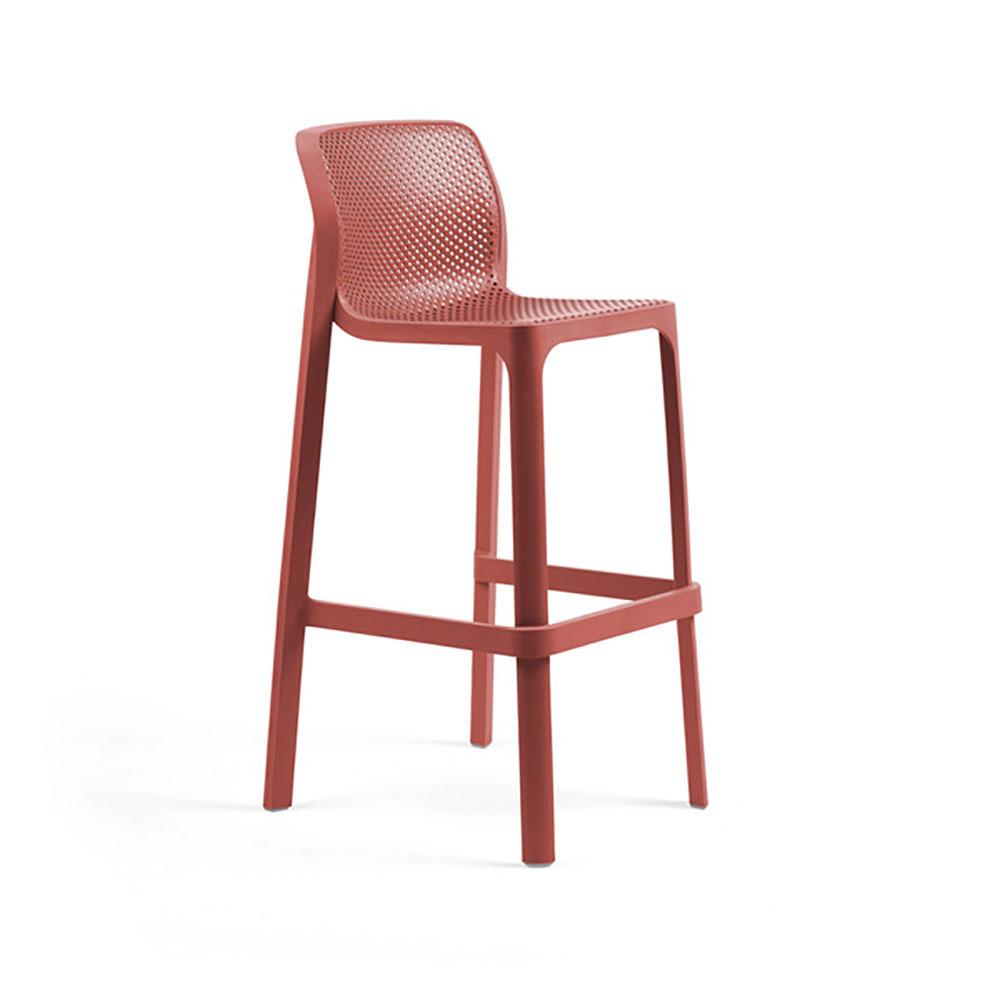 NARDI | Tabouret de bar Net, Corallo (paquet de 4)