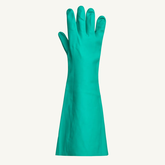 Superior Glove | Chemstop Nitrile Glove, 19", Large, Green