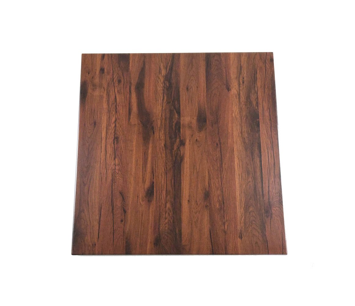Werzalit France Werzalit Classic Table Top, 36" Square, Antique Oak - WZ-AO36SQ