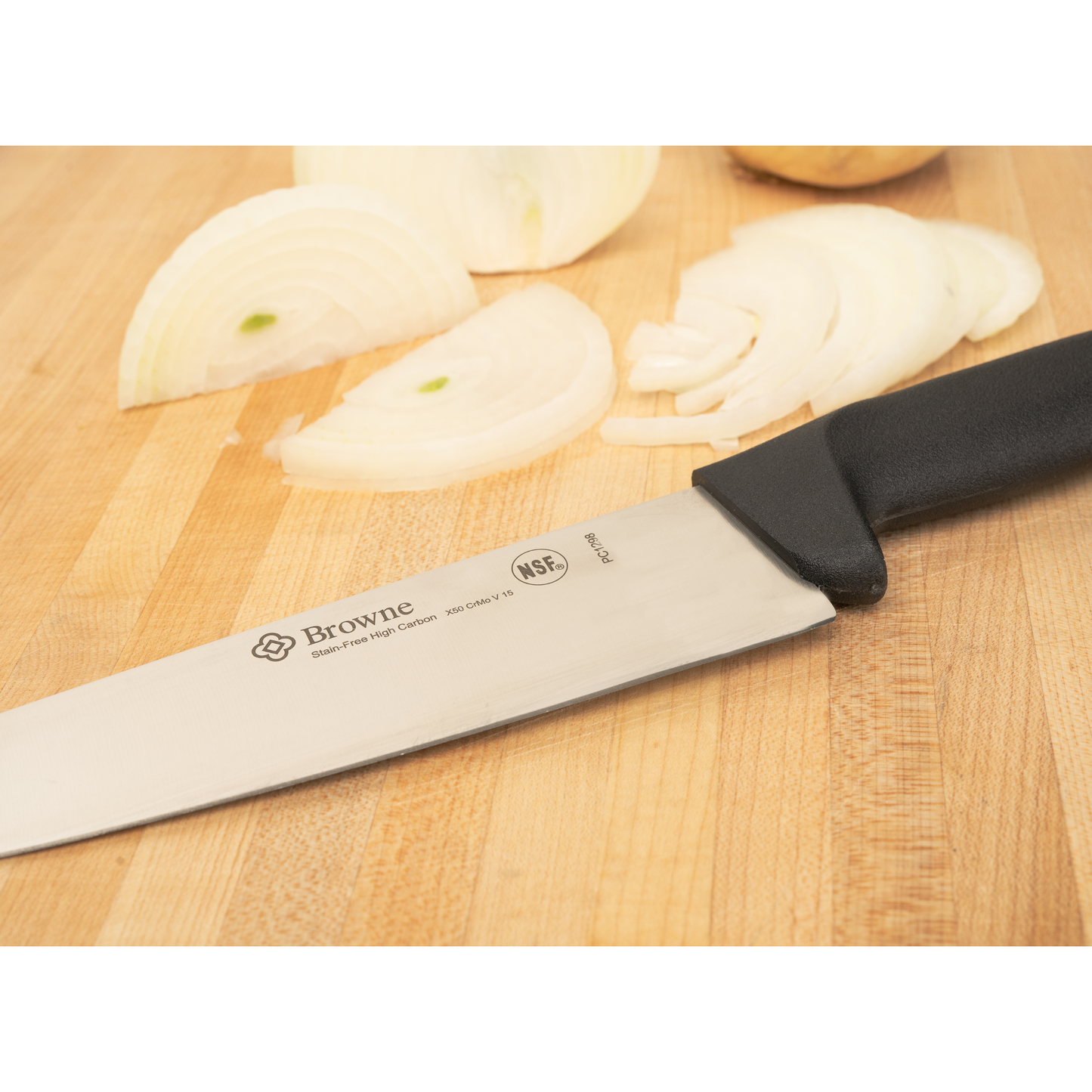 Browne | Chef Knife, 10", Black Polypropylene Handle