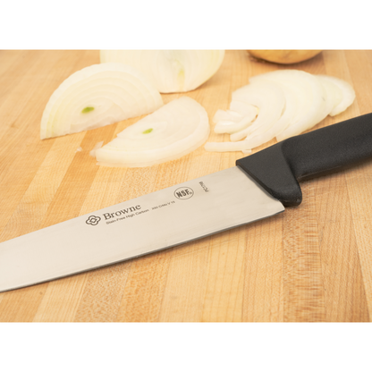 Browne | Chef Knife, 10", Black Polypropylene Handle