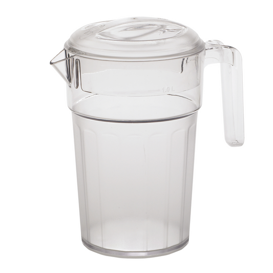 Cambro | Camview Pitcher w/ Lid, 34 oz, Frosted Clear (6-pack)