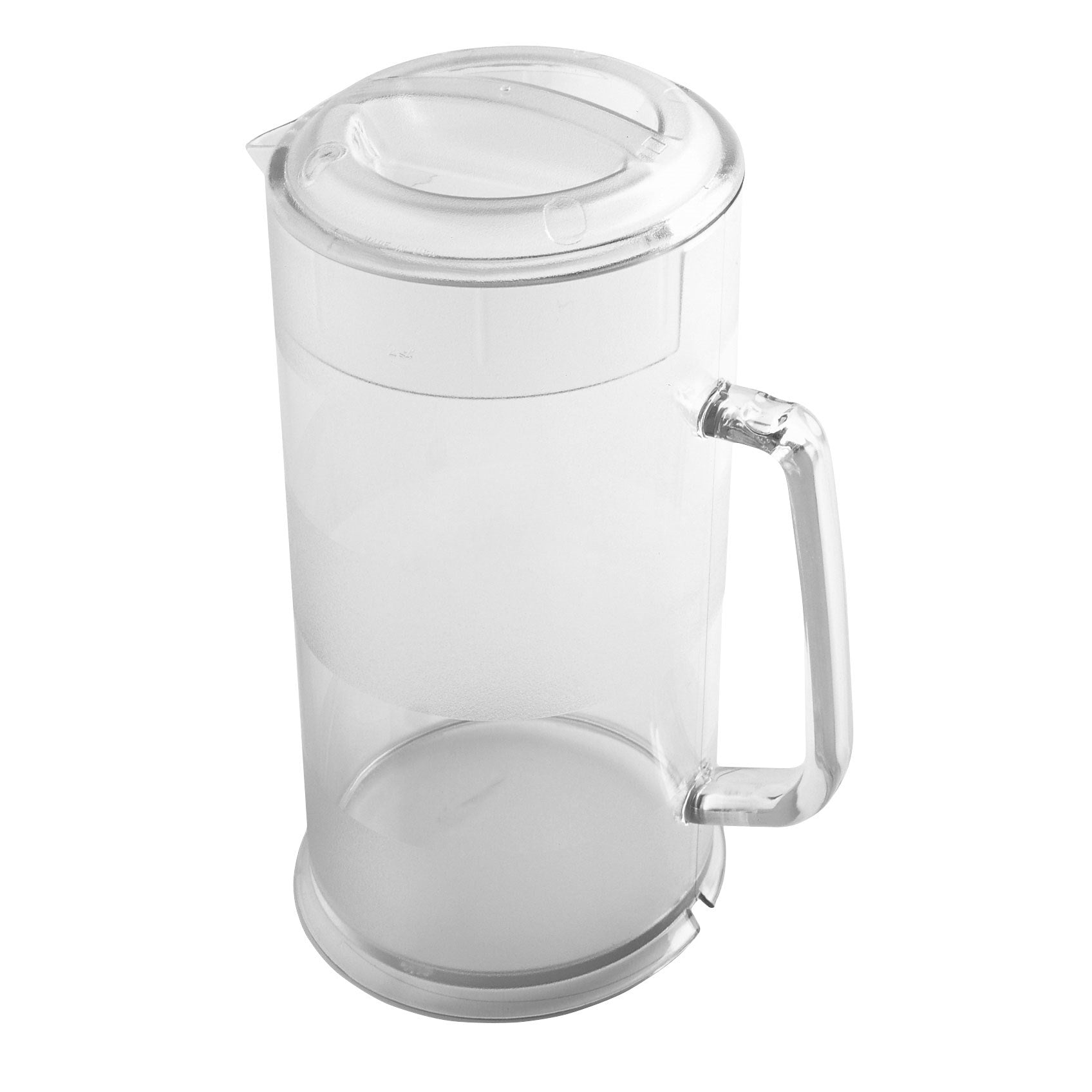 Cambro | Camwear Pitcher w/ Lid, 64 oz, Clear - ChefEquipment.com