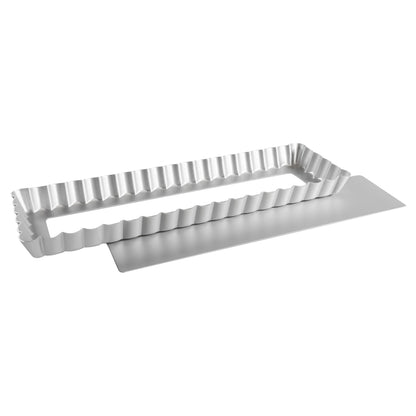 Fat Daddio's | Fluted Tart Pan, Removeable Bottom, Anodized Aluminum