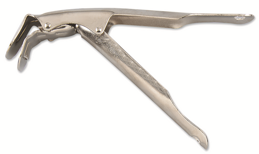 Browne | Pizza Pan Gripper, 7.5", Nickel Plated