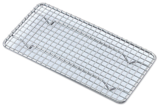 Browne | Footed Food Pan Grate, Rectangular, 5" x 10"