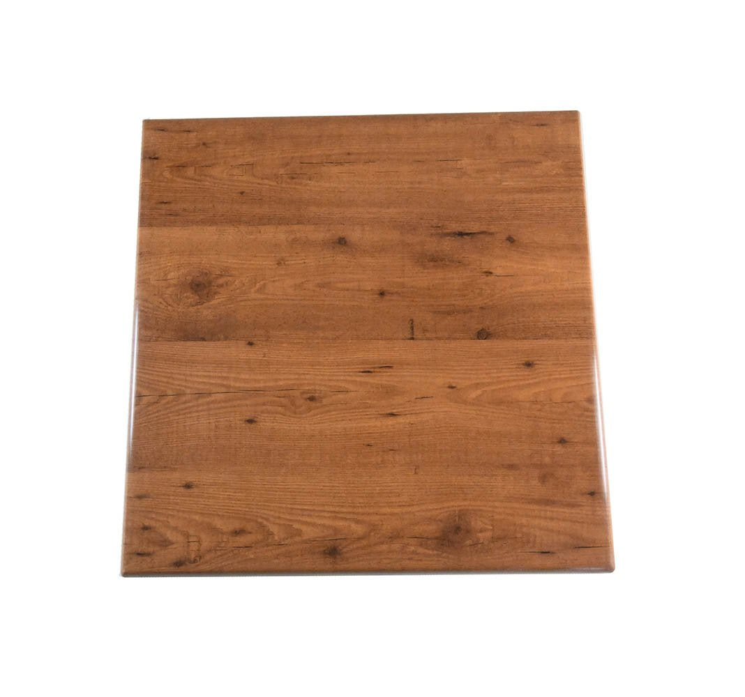 Werzalit France | Werzalit Plateau de table classique, carré de 32 po, pin