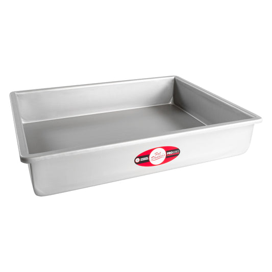 Fat Daddio's | Sheet Cake Pan, 12" x 18" x 3", Anodized Aluminum