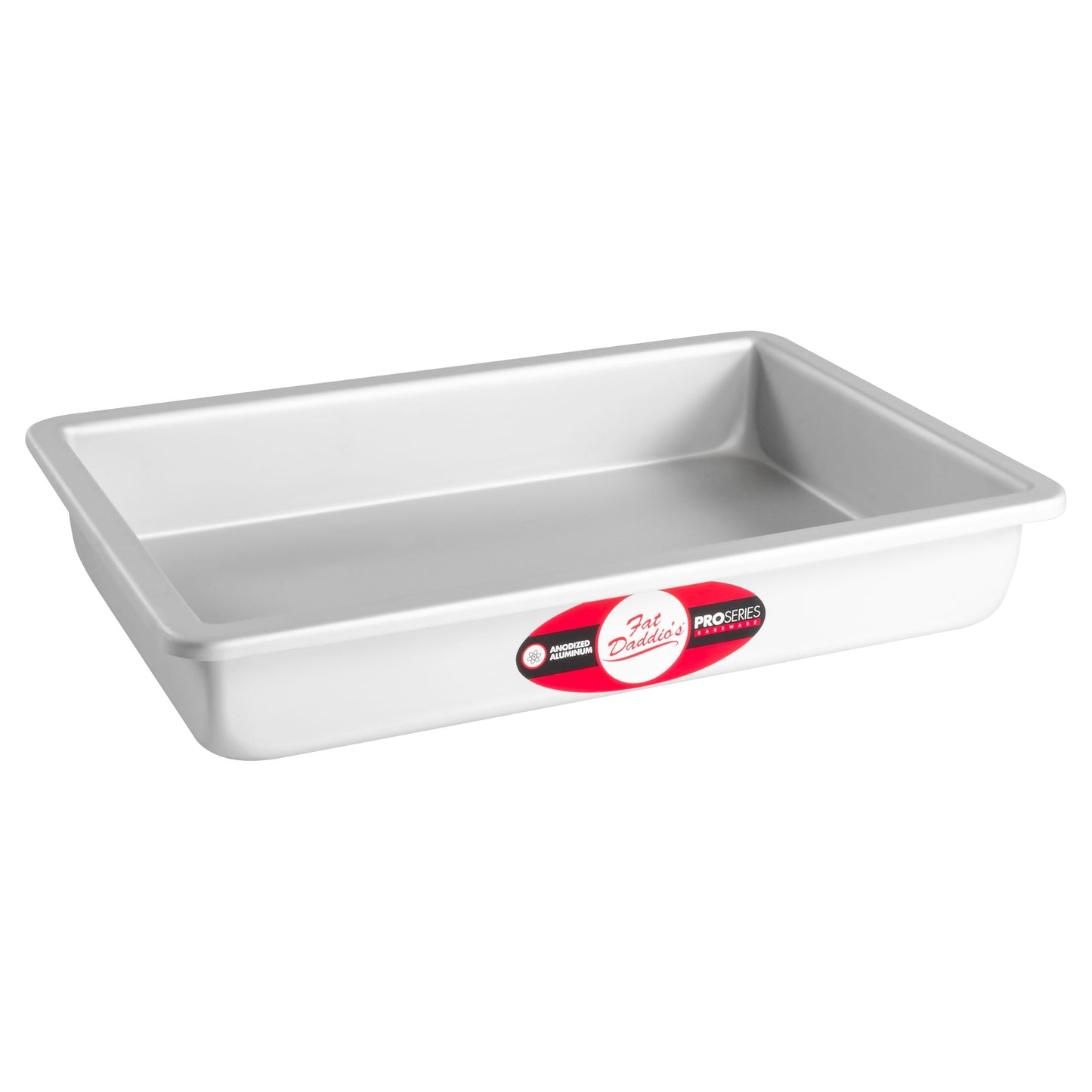 Fat Daddio's | Sheet Cake Pan, 7" x 11" x 2", Anodized Aluminum