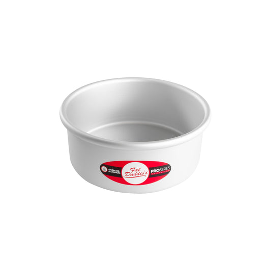 Fat Daddio's | Round Cake Pan, 7" x 3", Anodized Aluminum