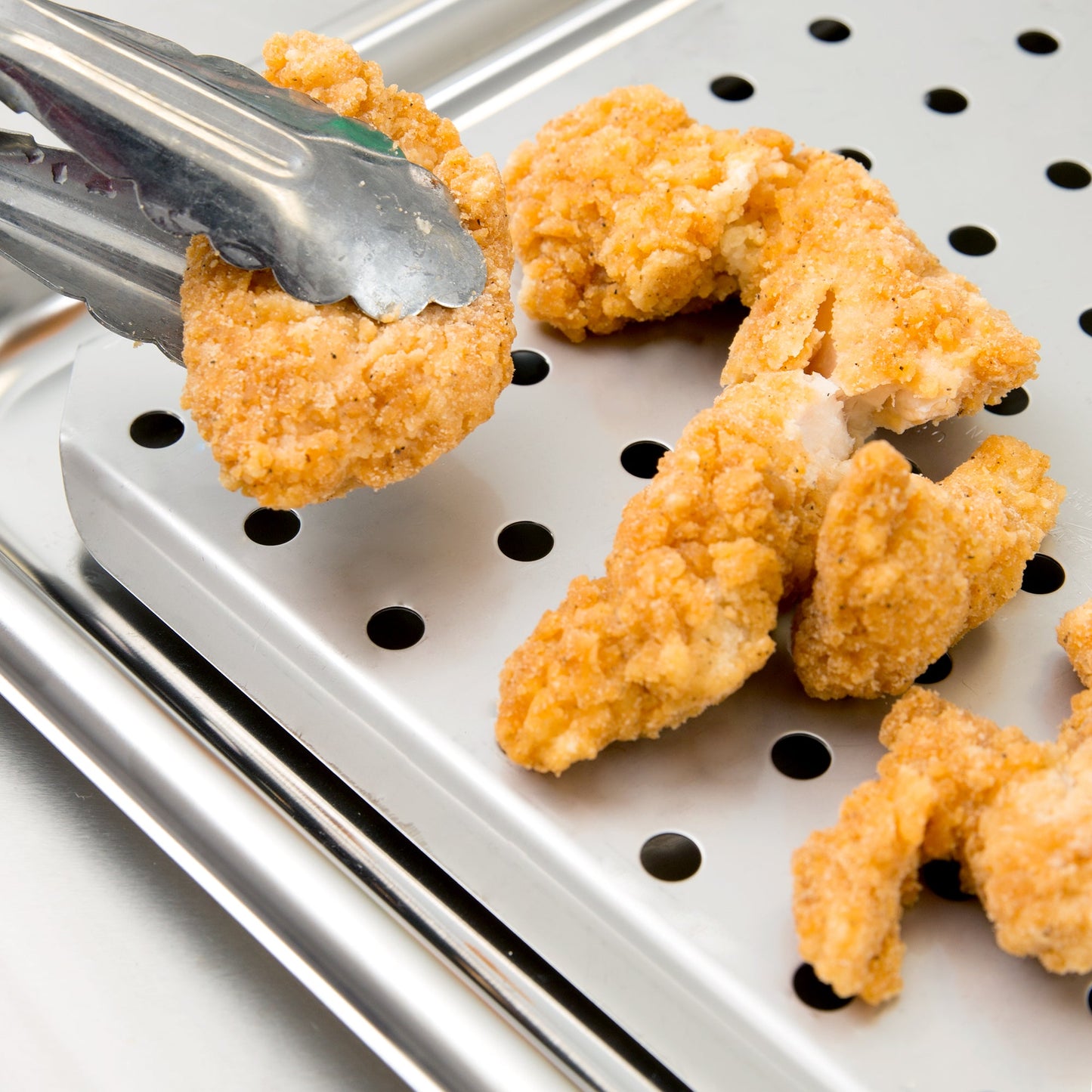 Vollrath Super Pan V Food Pan False Bottom, 1/4 Size, Stainless Steel - 20400