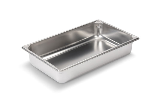 Vollrath Super Pan V Full Size Food Pan, 4" Deep, 22 Gauge Stainless Steel - 30042