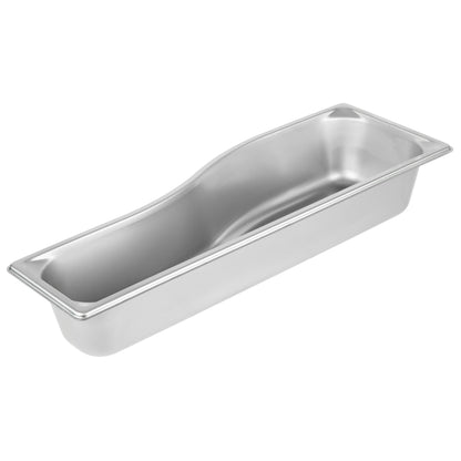Vollrath | Super Pan Demi-Longue Forme Sauvage, 3,5 po de profondeur, Acier inoxydable de calibre 22