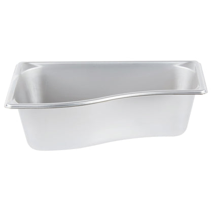 Vollrath Super Pan 1/3 Size Wild Shape Outer Food Pan, 2.5" Deep, 22 Gauge Stainless Steel - 3100320