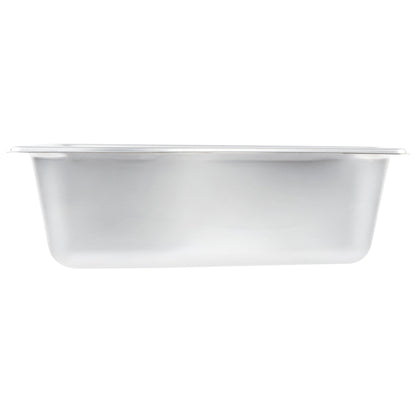 Vollrath Super Pan 1/3 Size Wild Shape Outer Food Pan, 4" Deep, 22 Gauge Stainless Steel - 3100340