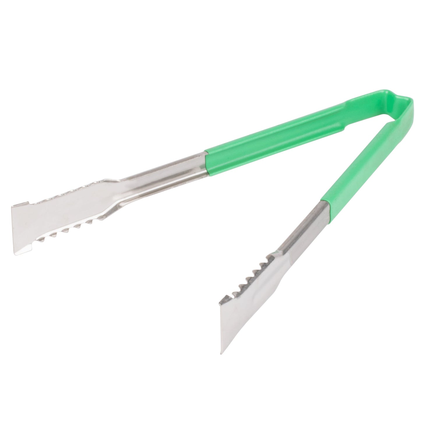 Vollrath VersaGrip Kool-Touch One-Piece Tongs, 12", Green, FINAL SALE - 4791270