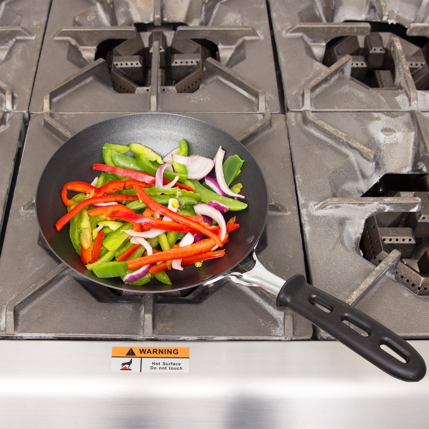 Vollrath SteelCoat Induction Fry Pans, 8 1/2", Carbon Steel w Silicone Handle, FINAL SALE - 59900
