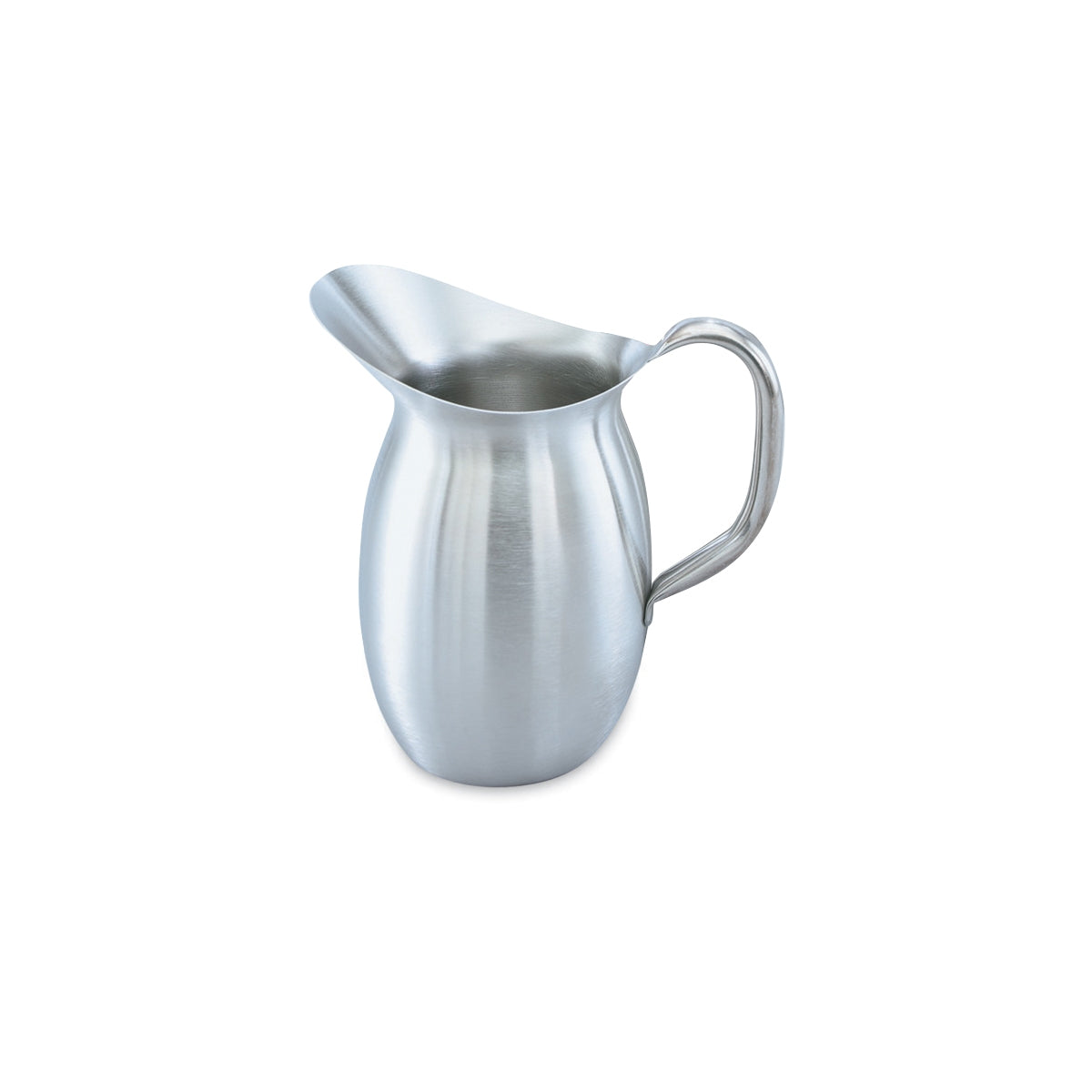 Vollrath | Bell-Shaped Pitcher, 2 1/8 Qt, Stainless Steel - ChefEquipment.com