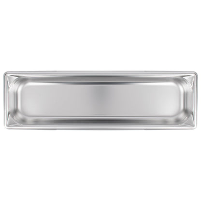 Vollrath Super Pan 3 Half Long Food Pan, 2.5" Deep, 22 Gauge Stainless Steel - 90522