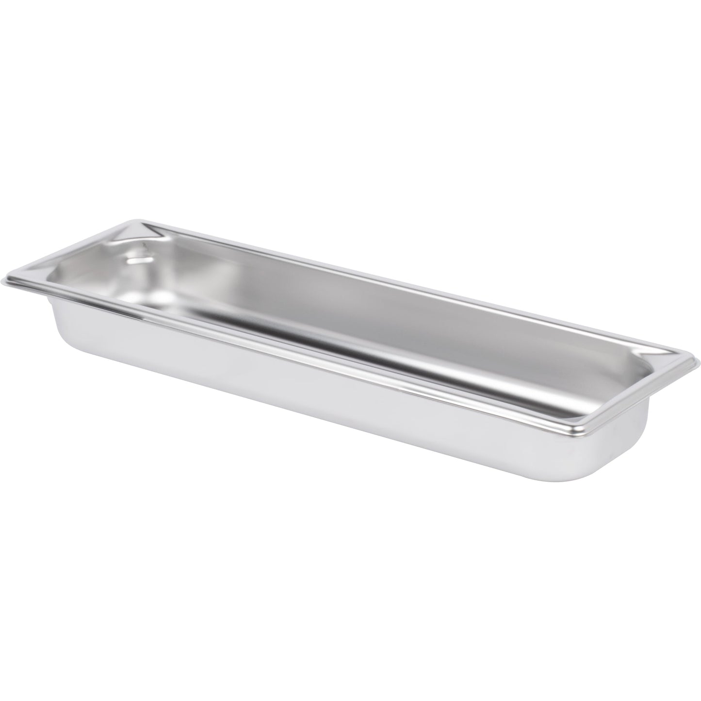 Vollrath Super Pan 3 Half Long Food Pan, 2.5" Deep, 22 Gauge Stainless Steel - 90522