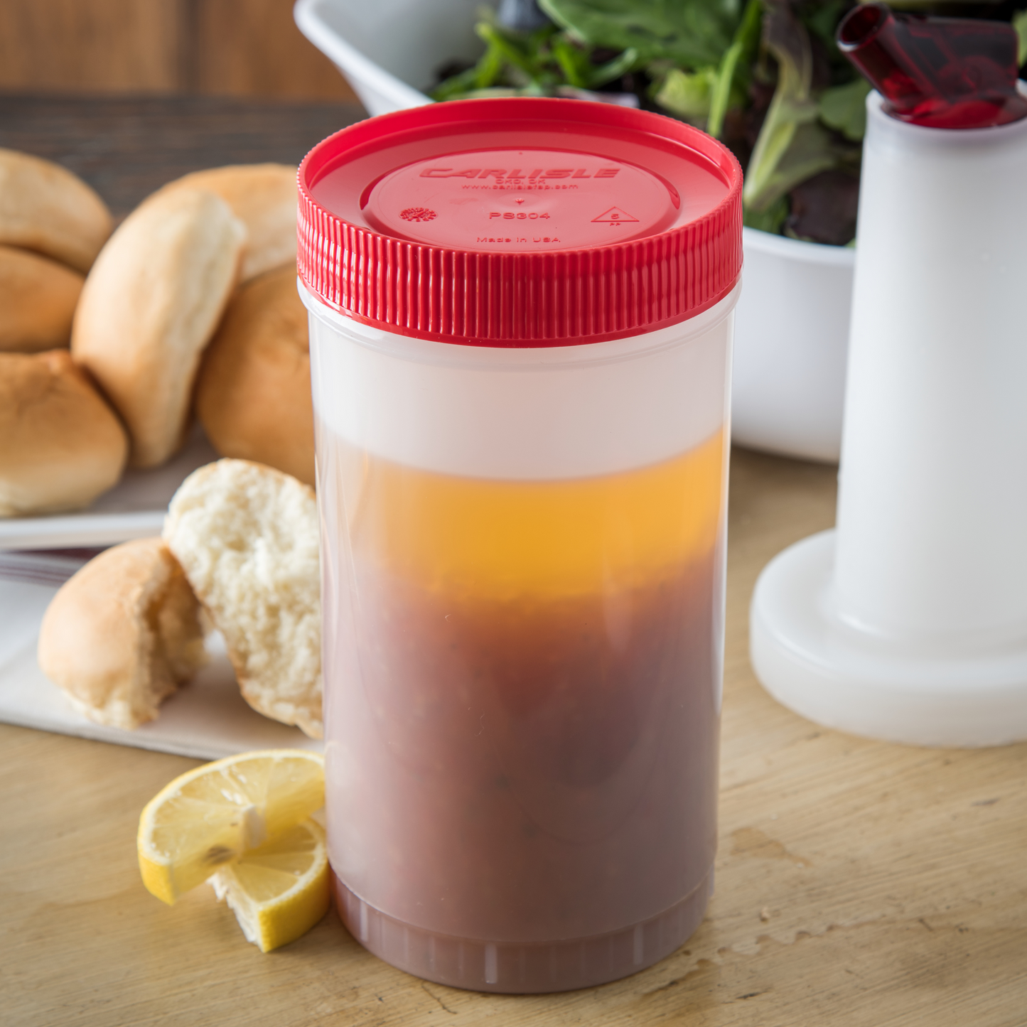 Carlisle | Stor N' Pour Container and Cap, 32 oz, Assorted Colours