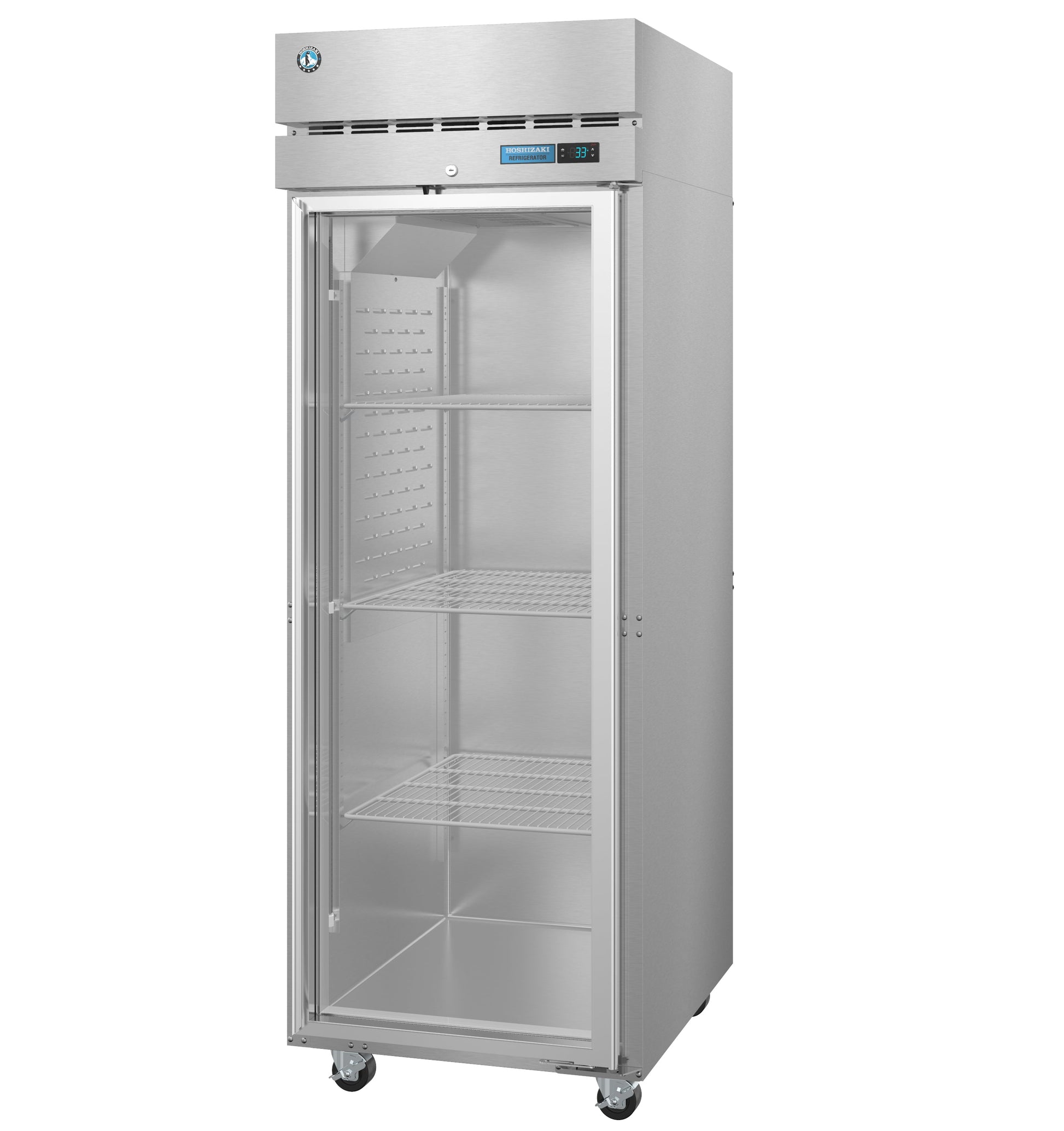 Hoshizaki | 23 CuFt Single Glass Door Reach-In Refrigerator, 115V