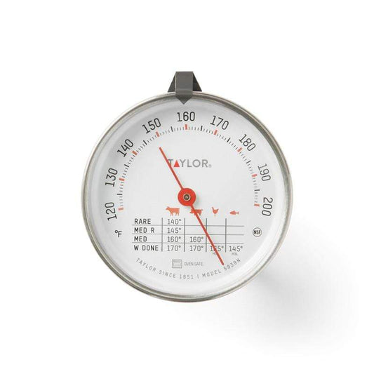 Taylor | Meat Dial Thermometer, 3" - ChefEquipment.com