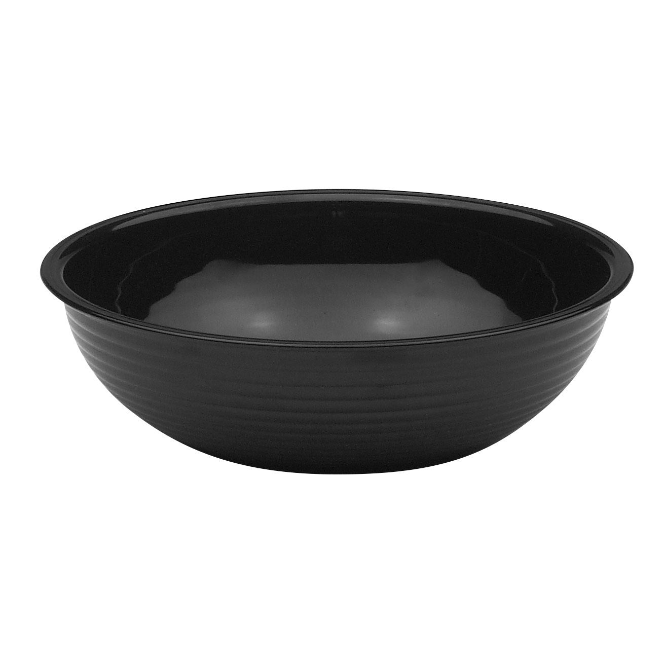 Cambro | Camwear Round Ribbed Bowl, 10", Black