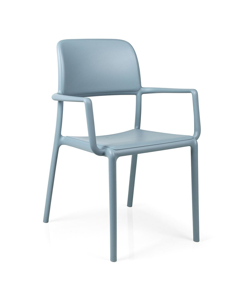NARDI Riva Arm Chair, Celeste (4-pack) - 40246.39.000