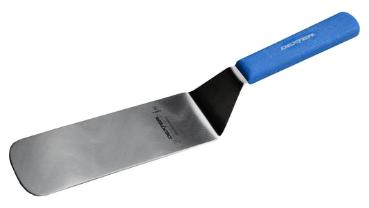 Dexter | Sani-Safe Cool Blue Grill Turner, 8" x 3"