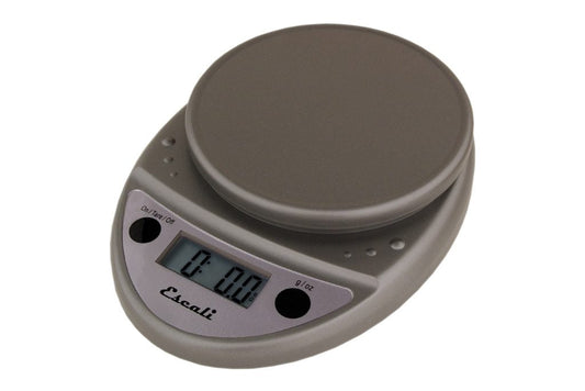 San Jamar | Round Digital Scale, 11 lb, Metallic