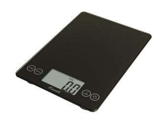 San Jamar | Glass Digital Scale, 15 lb, Black