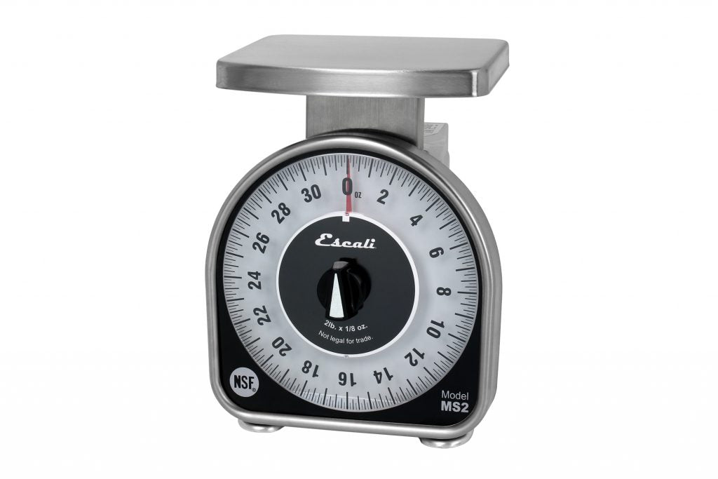 San Jamar | Escali Mechanical Dial Scale with Platform, 2 lb