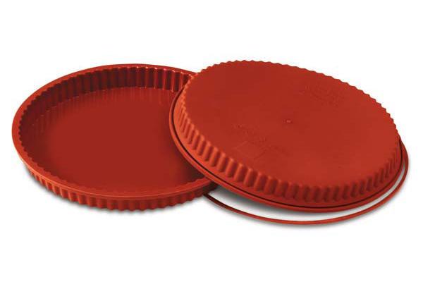 Silikomart | 9.5" Flan Mold, 42.27 oz - ChefEquipment.com