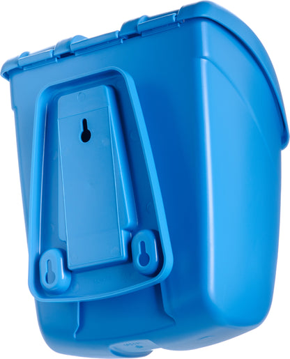 San Jamar | Saf-T-Ice Scoop Caddy, Blue