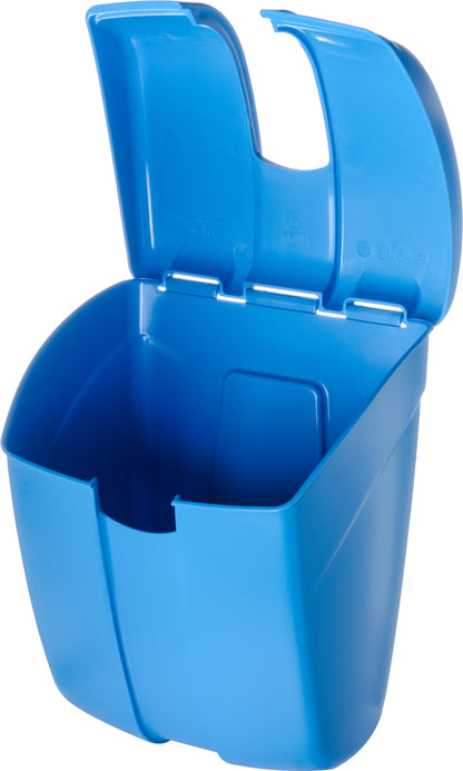 San Jamar | Saf-T-Ice Scoop Caddy, Blue