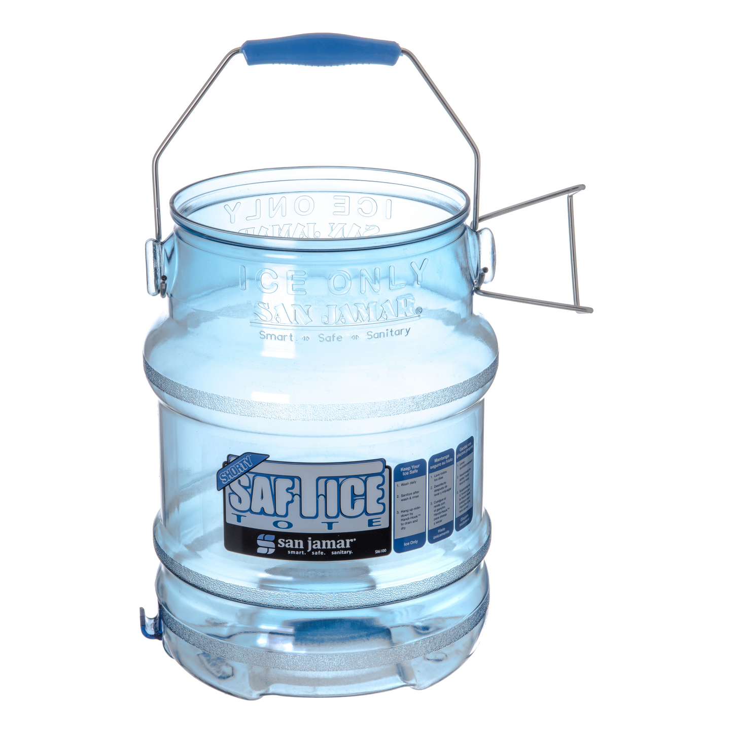 San Jamar | Saf-T-Ice Tote, 5 Gal