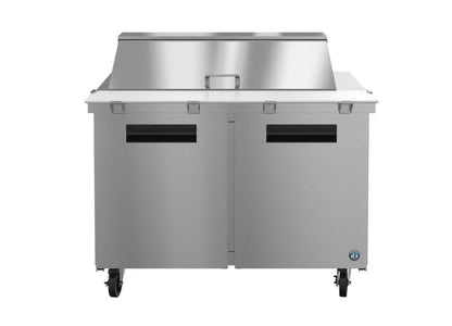 Hoshizaki | SR48B-18M Réfrigérateur de table de préparation Mega Top à deux portes, 18 casseroles, 48 po, 115 V