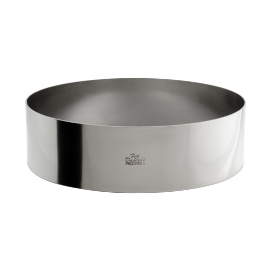 Fat Daddio's | ProSeries Cake and Pastry Ring, 10" x 3", Stainless Steel