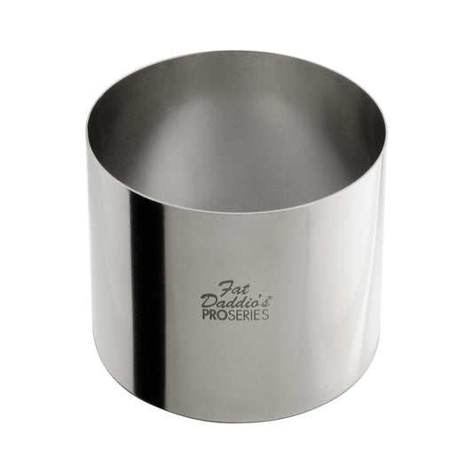 Fat Daddio's | ProSeries Cake and Pastry Ring, 4" x 2.375", Stainless Steel