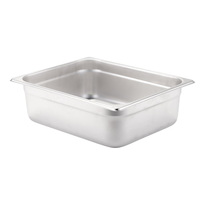 SignatureWares | Half Size Food Pan, 4" Deep, 24 Gauge Stainless Steel