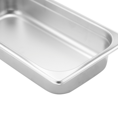 SignatureWares | 1/3 Size Food Pan, 2 1/2" Deep, 24 Gauge Stainless Steel