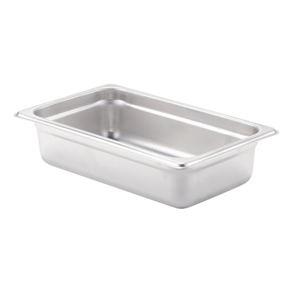 SignatureWares | 1/4 Size Food Pan, 2 1/2" Deep, 24 Gauge Stainless Steel