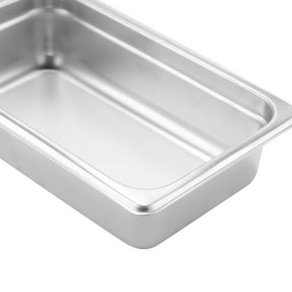 SignatureWares | 1/4 Size Food Pan, 2 1/2" Deep, 24 Gauge Stainless Steel