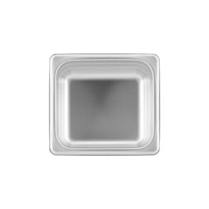 SignatureWares | 1/6 Size Food Pan, 2 1/2" Deep, 24 Gauge Stainless Steel